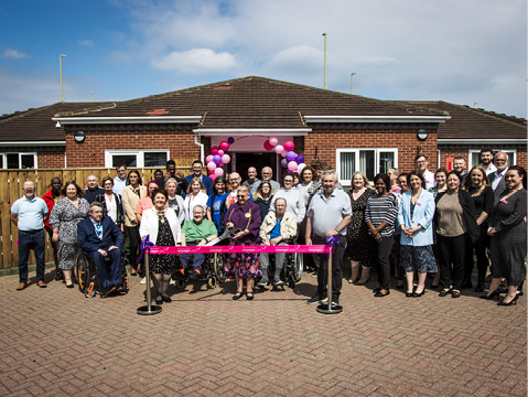 Rolling out the pink carpet for the grand opening of Cleadon Court!